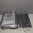 Sakugi Storage Shelves - 5 Tier Shelf Organizer, Heavy Duty Garage Shelving Unit with Leveling Feet, Stable Metal Shelves Organizer for Pantry, Kitchen and Closet, 33.0" W x 12.6" D x 72.0" H, Black