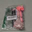 azuza 2 Pack Cat Collar Floral with Bell and Removable Flower Bowtie Breakaway Adjustable Velvet Fabric Cat Collar for Pets and Daily Decoration, Light Pink & Dark Pink (Neck: 8"-12")