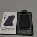 Anker MagGo Power Bank, Qi2 Certified 15W Ultra Fast MagSafe Compatible Mobile Charger, 10,000mAh Battery with Smart Display & Foldable Stand, for iPhone 17/16/15/14, Includes USB-C Cable