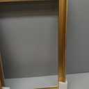 Canvas Floater Frames for 16"x20"Canvas Paintings,Canvas Frame,Floating Frames for Canvas with 0.6"~0.9" Deep for Wall Decor (Gold)