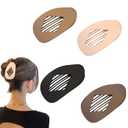 3 x Simple Elegant Duckbill Hair Clip,Duckbill Hair Clips for Women, Strong No-Slip Grip Flat Hair Clips for Thick Hair,Women & Girls (4PCS)