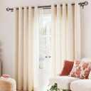 KAMANINA 1 Inch Double Curtain Rods 66 to 120 Inches (5.5-10 Feet) Telescoping Heavy Duty Drapery Rod for Windows 54 to 115 with Twisted Cage Finials, Antique Bronze