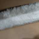 Dssimo Super Fluffy Area Rug for Bedroom, Modern Shag White Area Rugs, Soft Plush Small Carpet for Kids,Girls Boys and Teens Decorations for Living Room Dorm Nursery Classroom, 5x7 Feet