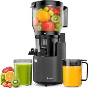 Artemo Cold Press Juicer 7.1" Large Feed Chute, 3-in-1 Cold Press Juicer