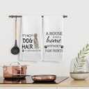 Weimaraner Dog Kitchen Towels and Dishcloths Set of 2 Gifts, Weimaraner Dish Towel, Dog Dish Towel Decorative Gifts for Weimaraners Lovers, Dogs Hand Towels, 1624 Inches