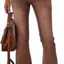 Koinshha Womens High Waisted Jeans Flare Stretch Boyfriend Bootcut Casual Denim Pants, Size 10