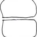 ApplianPar Front Driver and Passenger Side Door Weatherstrip Frame Rubber Seal for Hyundai Elantra 2007-2010