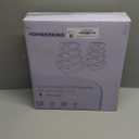 8 Pack Borosilicate Glass Food Storage Containers with Lids, Glass Meal Prep Containers, Airtight Bento Lunch Boxes with Snap Locks, Oven, Freezer and Dishwasher Safe, BPA Free, Kitchen Storage Set (Deep Black)