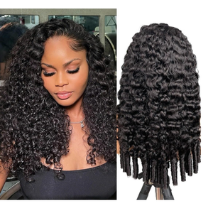 ISEE Half Wig Human Hair for Women 24 Inch Burmese Curly with Spiral Curls End Glueless Wigs 180% Density Flip Over Beginner Friendly Wear Go Drawstring Wig No Glue No Sew Natural Color & Easy Install