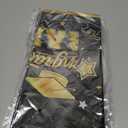 10 x 2 Pack Graduation Tablecloth - Congrats Grad Table Cloths, Plastic Disposable Rectangle Black Gold Class of 2026 Table Cover for Graduation Tables Decorations Party Decor Supplies Favors,108 x 54 Inch