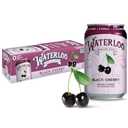 Waterloo Sparkling Water, Black Cherry Naturally Flavored, 12 Fl Oz Cans (Pack of 12) – Zero Calories and Zero Sugar or Sweeteners, BBD: Dec 13/26