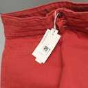 roswear Women's Wide Leg Jeans Casual High Waisted Stretch Baggy Loose Denim Pants (Red, L)