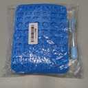 Sidosir 7Pcs Non-Stick Safari Jungle Animal Chocolate Silicone Mold, Gummy Bear Mold for Parties, Silicone Dinasur for Make Gummies, Gummy Heart for Home Diy