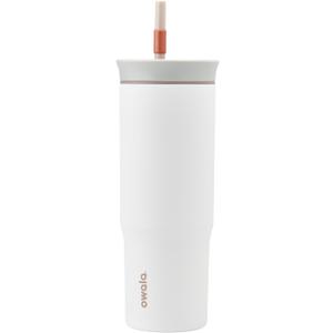 Owala Stainless Steel Triple Layer Insulated Travel Tumbler with Spill Resistant Lid and Straw, BPA Free, 24 oz, Grey/White (Iced Tea) Owala Stainless Steel Triple Layer Insulated Travel Tumbler with Spill Resistant Lid and Straw, BPA Free, 24 oz, Grey/White (Iced Tea)