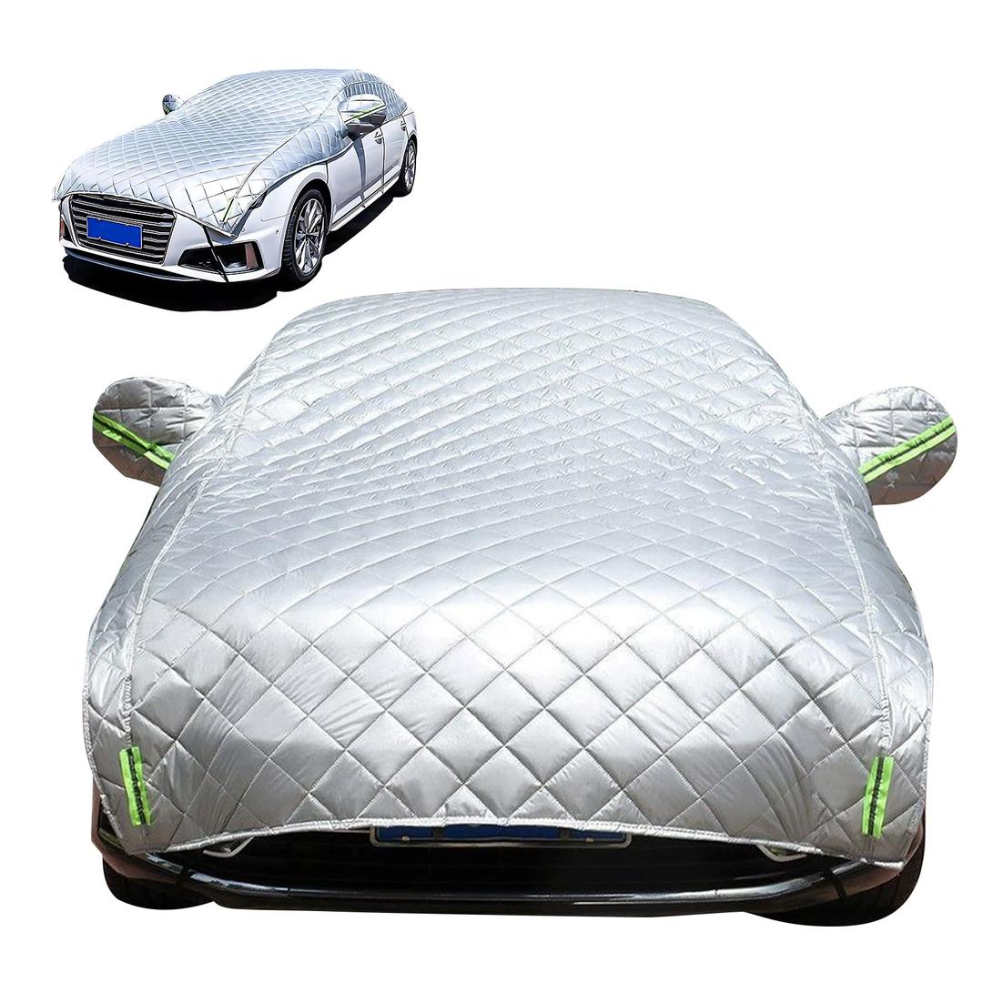 Hail Protector Car Cover Anti-Hail Waterproof All-Weather Protection Door Protector Blanket Padded Custom Fit for SUV Jeep-Length (181 to 205In) Car Covers Outdoor