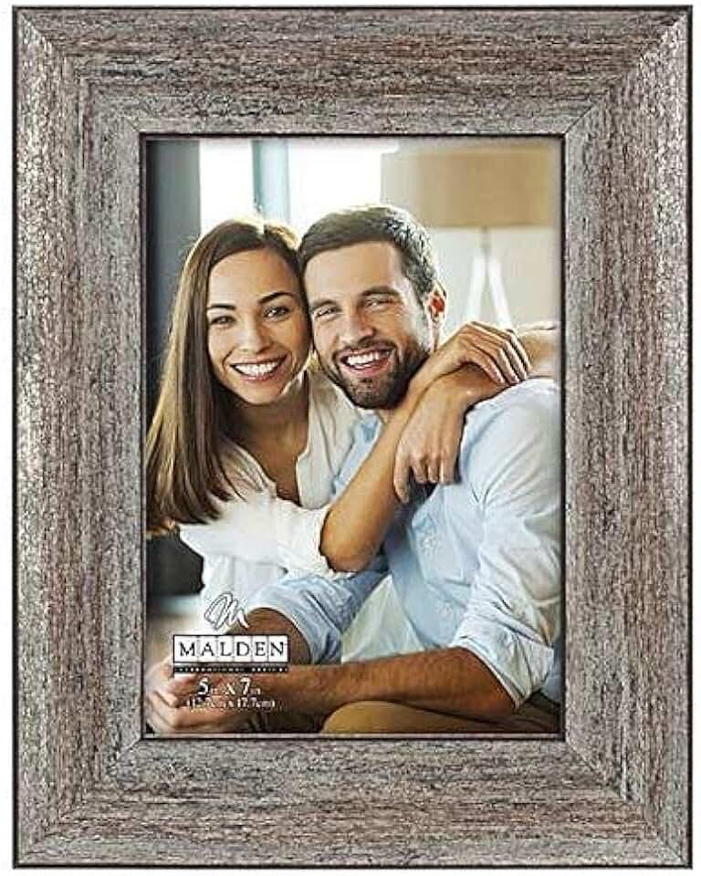 Malden International Designs 5X7 SILVER BRONZE