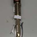 AIMIKE Round Hair Brush, 1 inch Barrel with Boar Bristles, Nano Thermal Ceramic & Ionic Tech, for Blow Drying, Styling, Curling and Shine + 4 Clips (Gold, Unisex, Fine Hair, Short Hair, Anti-Frizz)