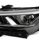 Driver Side Halogen Headlight Compatible with Sentra S/SV 2020-2022 Headlamp 260606LB0A (Left)