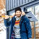 Vanjua Beanie for Men Women, Slouchy Beanie Hats Winter Knit Caps Soft Hat Unisex (Black)