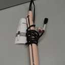 PRITECH Flat Iron Hair Straightener, Titanium Flat Iron with Adjustable Temp(290F-450F), 1 inch Plate for All Hairstyles Anti-Frizz Dual Voltage Straightening and Curler 2 in 1 (Pink)