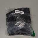 Santic Women's Cycling Pants High Waist 4D Padded Cycling Capris Shorts 3/4 Biking Tights Pockets (3X-Large, Black-d021)