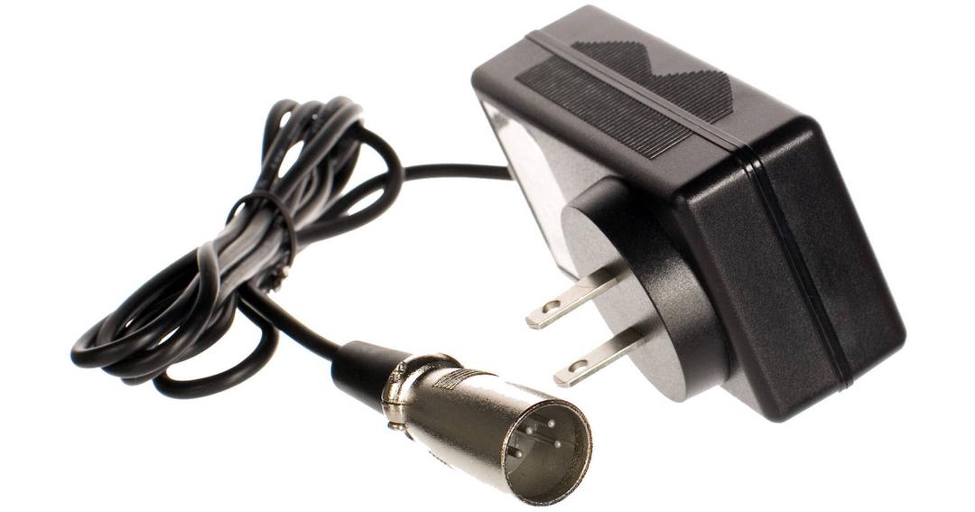 12 VDC 1.2-amp Fast Charger with 4-Pin XLR Connector