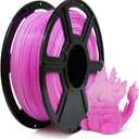 FLASHFORGE Rapid PLA Gradient Filament 1.75mm White & Pink, Transform Colors Smoothly & Fast, High Flow Speedy 3D Printer Filament, Experience Exceptional Performance with 500mm/s Fast Printing