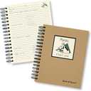 Write it Down series by Journals Unlimited, Guided Journal, Horses, A Rider's Journal, Full-size 7.5"x 9", Kraft Hard Cover, Made in USA