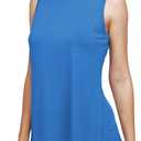 Mippo Workout Tops for Women Yoga Tank Athletic Muscle Shirts Tie Back | Open Back, Loose Fit, Breathable Mesh, Racerback, Sleeveless Shirts, Workout Clothes for Women (XL)