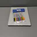 6pack Dry Erase Board 9"x12"with Lines and Blank Surface Learning,Math,Writing Teacher & Homeschool Supplies Mini Whiteboard Erasers Included Colors pens