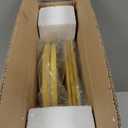 Brown Small Round End Table, 19in Rattan End Tables, Wicker Rattan Side Table, Round Sofa Side Table, Indoor Outdoor Side Tables for Patio, Living Room Bedroom Office