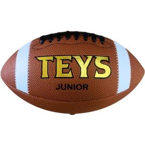 TEYS Game Football - Premium Composite Leather & Enhanced Grip (Sizes 5,6,7,9) (Junior)