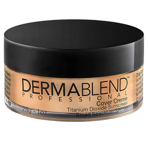 Dermablend Cover Crème Full Coverage Foundation Makeup, Hydrating Cream Concealer for Dark Circles and Blemishes, Maximum Coverage with Mineral Sunscreen SPF 30, 1 OZ Yellow Beige 2025/09