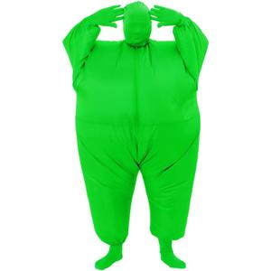 RHYTHMARTS Inflatable Costume Full Body Suit Halloween Christmas Costumes Fancy Dress Adult (Green)