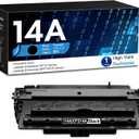 CF214A 14A Black Toner Cartridge High Yield with CHIP 1-Pack Replacement for HP 14A Toner for Laser Enterprise M712 Series, MFP M725 Series Printer
