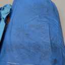 Double Sleeping Pad Camping, 6" Extra Thick Camping Pad with Pillow Built-in Foot Pump Waterproof Inflatable Sleeping Mats for Camping, Backpacking, Hiking,Traveling Tent (Blue)