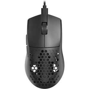 Redragon M617 Ultralight Honeycomb Shell Wired Gaming Mouse, 41g, 10,000 DPI, 6 Programmable Buttons, Drag-Free Paracord, Type-C Gamer Mouse with 2 Side Buttons for PC/Mac/Laptop, Black
