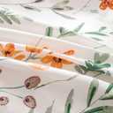 3 x OAITE Duvet Cover Set Queen Size Floral Pattern Ultra Soft 100% Cotton Duvet Cover Sets 3-PC, Breathable Duvet Cover with Zipper Closure & Corner Ties(2 Pillow Shams,1 Duvet Cover)