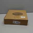 GENMOUS Woven Placemats Set of 12, 12" Round Placemats Natural Water Hyacinth Boho Placemats,Farmhouse Rattan Chargers for Dinner Plates, Rustic Braided Wicker Table Mats for Thanksgiving,Home,Wedding