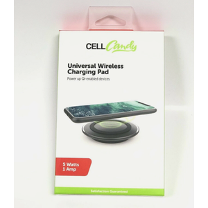 Cell Candy Universal Wireless Charging Pad for Qi-enabled Devices 5W 1A And Ultrabuds
