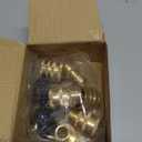 Twinkle Star Pressure Washer Adapter Set, Quick Disconnect Kit, M22 14 mm Quick Connect Swivel to 3/8'' Quick Connect Fittings, 3/4" to Quick Release (Brass)