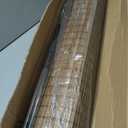 UNISHADES Cordless Bamboo Roman Shades for Windows, Blinds Size (34" W 64" H) Colour (Highfield Teak)