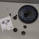 AISITIN 2.5W Solar Bird Bath Fountain Pump, Solar Fountain Pump for Bird Bath with 6 Nozzles, 6.7" Solar Powered Water Fountain Pump for Garden, Ponds, Pool, Fish Tank, Aquarium and Outdoor