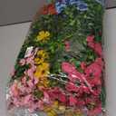 Artificial Flowers for Outdoors Indoors, 20 Bundles Faux Daisy Flowers in 6 Colors, UV Resistant Fake Plants for Garden Decor, Porch, Patio, Window Box, Outdoor Decoration