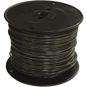 12 Gauge THHN Stranded Copper Wire (500, Black)