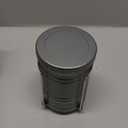 Lichamp LED Camping Lantern, 4 Pack Battery Powered Flashlight for Power Outages, Portable Collapsible Hanging Light Essential for Home, Outdoor, Emergency Lamp Survival Kit Gear for Hurricane, Gray