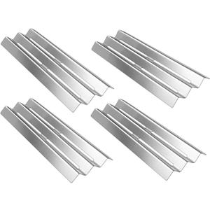 Grill heat Plates for Napoleon LEX485/605/730 LE LD485 Series Grills, Napoleon 85-3072-8, 85-3073-6, 85-3080-8, 85-3081-6, 85-3082, 85-3083, 85-3084-0, LD485RB, LD485RSIB, M485RB, 4 Pack
