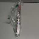 Niviy Orange Wildflowers Stained Glass Window Film, Rainbow Window Film Glass Decals Static Cling Stickers, Windows Tint for Home Bathroom (16.93 x 39.37inch)