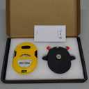 PREXISO Multi Surface Laser Level LED Light Vial, 30Ft Horizontal & Vertical Line Laser with Wall Mount Base, 2 Pins, 10 Sticker, 2 AA Batteries for Hanging Frames & Picture, Construction Wall Writing