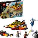 LEGO Star Wars: Rebuild The Galaxy The Force Burner Snowspeeder Building Toy - 2 in 1 Pretend Play Set W/ 3 Minifigures for Kids, Ages 7+ - Collectible Room Decor & Gift Idea for Boys & Girls - 75414